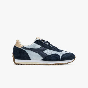 Stone Washed Low Top Retro Sneakers