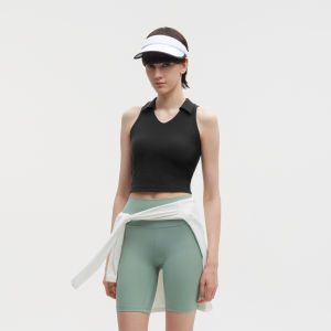 Bananain | Áo Thun Nữ Cổ Polo Mỏng Nhẹ Có Lót