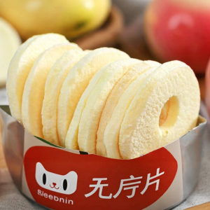 FANZUZHEN | Freeze-Dried Apple Slices No Sugar No Additives Non-Fried