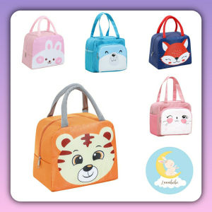 Tas Bekal Makanan Anak KarakterKids / Waterproof Lunch Box Animal Character / Cooler Bag Children Lunch Box Aluminium Foil
