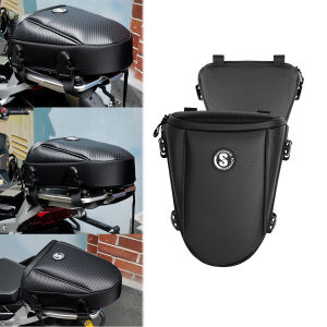 อุปกรณ์เสริมรถมอเตอร์ไซด์มัลติฟังก์ชั่รถจักรยานยนต์กีฬาเบาะหลังกระเป๋าเครื่องมือกระเป๋าเดินทางหางกระเป๋าS Addlebagสําหรับรถจักรยานยนต์จักรยาน