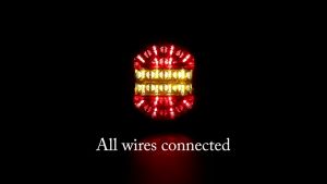 Lampu Stop Rem Belakang Mobil Truk Trailer Bus 2 Warna 12 Volt 24 Volt Hamburger Terbaru