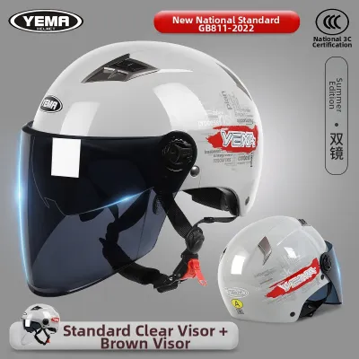 Yema | Safety Helmet for Electric Motorcycle and ScooterHalf Helmet