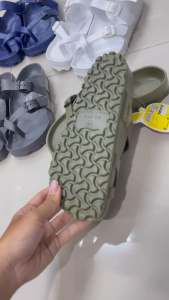 K รองเท้าแตะAPPLE รองเท้าหัวโต รุ่น BG2572 รองเท้านุ่มใส่สบายเท้า  Size 36-43 สี เบจ เทา ดำ เขียว ขาว กรม ใส่ได้ทั้งชายหญิง