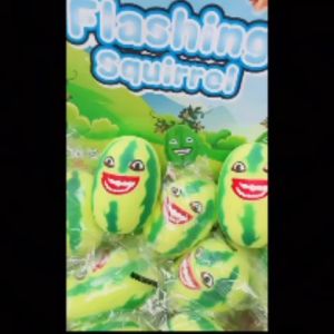 Mainan Squishy Semangka Buah Stress Toy Squisi Mainan Pencet Anak Lucu Stress Ball
