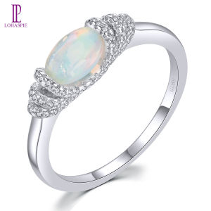 Sterling Silver 925 Ring: A Look at Lohaspie Jewelry's Natural Opal Gemstone