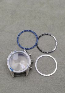High Quality VK63 39.7mm MoonSwatch Chronograph Metal Case Bezel Fashion Business Watch Sealed Back Moon Watch