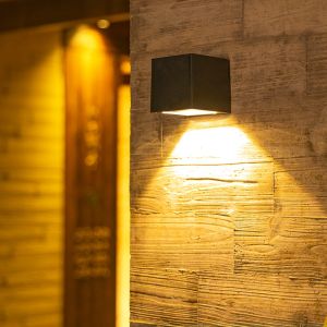 HaoGreen | Solar Waterproof Outdoor Wall Light for Garden Patio Balcony Decoration