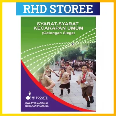 1 Pcs Buku Pramuka SKU / Syarat - Syarat Kecakapan Umum ( Siaga )
