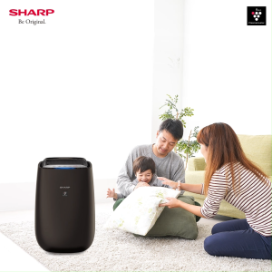 SHARP เครื่องฟอกอากาศ พลาสม่าคลัสเตอร์ รุ่น FP-J50TA เหมาะกับพื้นที่ขนาด 40 ตร.ม. ระบบ AloT Control