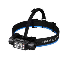 IMALENT HT70 Professional Headlamp - 5-Light Source (Cree XHP50.3 HI Main LED + Warm/Red LEDs) 6 Brightness Levels 5000mAh Battery Type-C Fast Charge & Removable IPX68 Waterproof 2M Drop Resistant 180° Tilt 189g Lightweight for Camping Hiking Fishing C