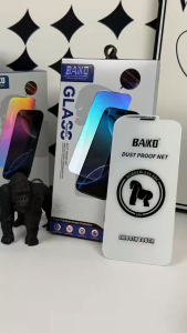 TG TEMPEREDGLASS BAIKO SAM DAN AIPHON BENING ANTI STATIC SMOOTH TOUCH WHITE EDGE PREMIUM FINGERPRINT UNLOCK (BISA SIDIK JARI) + PACKING IMPORT BERGARANSI