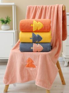 Thickened Pure Cotton Soft Absorbent Bath Towel Wrap Chest after Bath Skin-friendly New Model Internet Famous Adult Towel