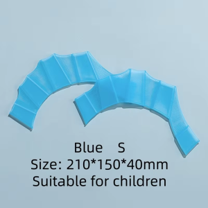Meade | 1 Pair Fun Silicone Swim Fins Hand Webbed Gloves Paddles Pro Training Swim Gear for Adults Men Women Kids Pool Water Sports Gift