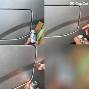 สีแต้มรถ MG เอ็มจี 5 3 4 ทุกรุ่น ทุกสี แถมฟรี แปรงแต้มสีและกระดาษทราย ยี่ห้อ P2K ขนาด 15 ml