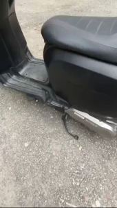 เหมาะสำหรับที่พักเท้าหลังพับได้ Lambretta V200 V125 อะไหล่รถจักรยานยนต์