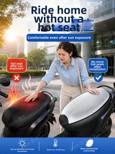 JOYCS | Sunproof Thermal Insulation Waterproof Electric Bike Seat