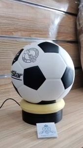 Football FBT Super Star FT-420 Size.4 ฟุตบอล ลูกฟุตบอลหนังอัด (แถมฟรี กระเป๋าใส่บอลและที่สูบลม)