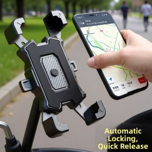 PISSA | Rainproof Shockproof Motorcycle Phone Holder
