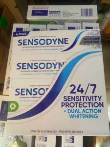 Kem đánh răng Sensodyne Extra Whitening 184g của Mỹ - Date 06/2028