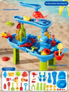 BABYSHOME | Multifunctional Childrens Sand Table for Indoor and Outdoor Play