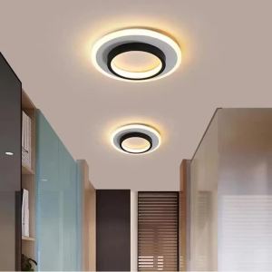 Đèn Trần LED Hiện Đại Bằng Acrylic Vàng Sang Trọng Phù Hợp Cho Lối Vào Hành Lang Phòng Khách Phòng Ngủ Phòng Làm Việc Nhà Bếp - Tiết Kiệm Năng Lượng