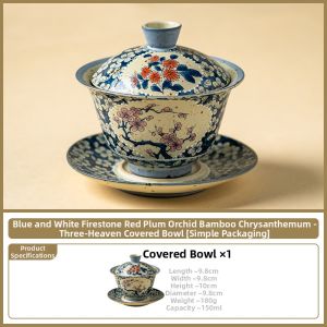 SHUANGYU | Delicate Heat-resistant Tea Cup With Lid