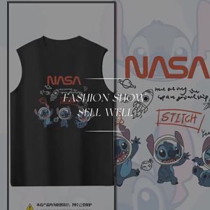 Cotton Astronaut Themed Vest T Shirt