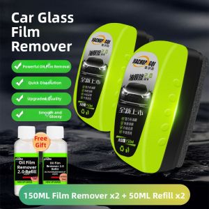 FLAME LIGHT | Powerful Oil Film Remover for Car Glass Windshield and Rearview Mirror