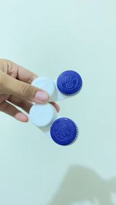 TEMPAT SOFLENS LENS CASE POLOS COMPLETE