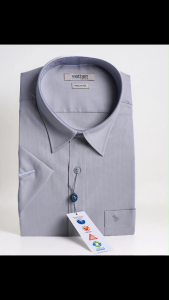 Áo sơ mi Việt Tiến tay ngắn