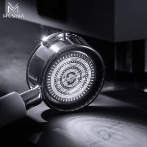 MUVNA Precision High Extraction Mobius Espresso Basket Filter Micro Sieve Filter Basket with 304 Stainless Steel for 51/54/58mm