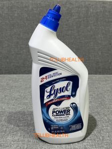 Lysol Toilet Bowl Cleaner 2in1 Bowl + Brush 946mL น้ำยาขจัดคราบชักโครก คราบดำฝังลึก
