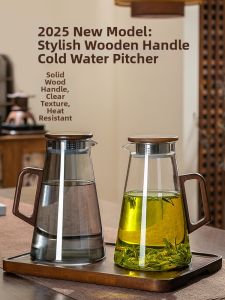 CRISTALGLASS | Heat-Resistant Glass Water Pitcher Large Capacity Home Use