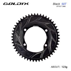 GOLDIX | GOLDIX 110BCD Road Bike Chainwheel 46 48 50T 52T 54T 56T Bicycle Chainring for Shiman* R7000 R8000 R9200 Sprocket 12 11 10 9 8 S