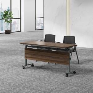 Foldable Mobile Long Conference Table