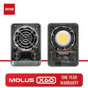 ZHIYUN MOLUS X60 60W Bi Color COB Light X60RGB RGB Video Lights LED Pocket Fill Lamp Portable Photography Lighting
