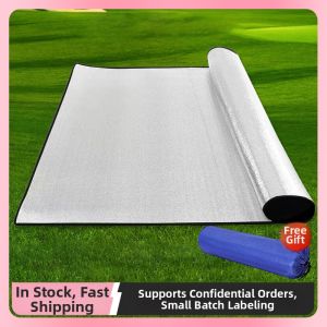 Thickened Double-Sided Aluminum Foil Moisture-Proof Mat Portable Camping Tent Ground Mat Picnic Mat for Outdoor Travel Use