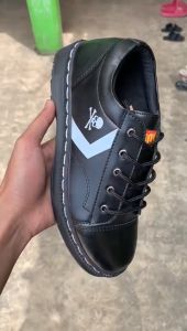 DQ FOOTWAR - Sepatu Sneakers Casual Docmart Jow Lordstar Series Pantofel Hitam Pria