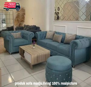 SOFA TAMU / SOFA SET / SOFA BESTSELLER / SOFA CHEASTERFILD / SOFA MURAH LANGSUNG DARI PABRIK BISA COSTUM
