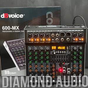 mixer dbvoice 600 mx original 6 channel bluetooth DB VOICE 600MX