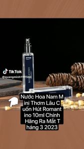 Nước Hoa Nam Thơm Lâu Chính Hãng Thơm Lâu Ocean 10ml Dạng Phun Sương Hương Thơm Phóng Khoáng Nam Tính Và Mạnh Mẽ