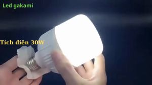 Đèn led tích điện 10W 15W 30w siêu sáng sáng 6 giờ khi mất điện [SHOP UY TÍN]