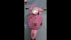 Mainan Anak Motor Aki Vespa PMB M288 Musik+Lampu