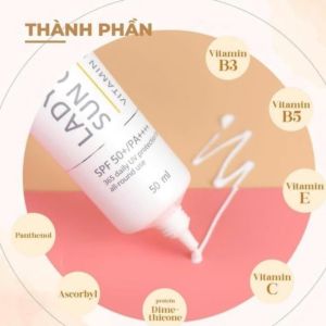 CHÍNH HÃNG 💯Kem chống nắng LADY CARE SUN CREAM SPF50 50ml
