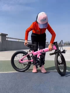 Sooibe 009 16" 20" Children Kids Foldable Bike Mountain Bike Folding Bicycle Foldie Bifold MTB 16inch 20inch