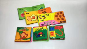 Buku Bantal Bayi Mainan Buku Kain Edukasi Anak Pillow Book Belajar