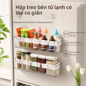 Jiaxun | Adjustable Hanging Basket for Refrigerator Side Door