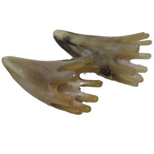 Thảm Mát Xa Đầu Dày Tự Nhiên Ngà Voi Răng Rộng Mát Xa Đầu Kích Thích Điểm Dưỡng Tóc Tạo Volume Cọ Tóc