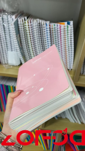 8Pcs/Pack A5 June School Opening Stationery Set Macaron Color High School Notebooks 36 Sheets